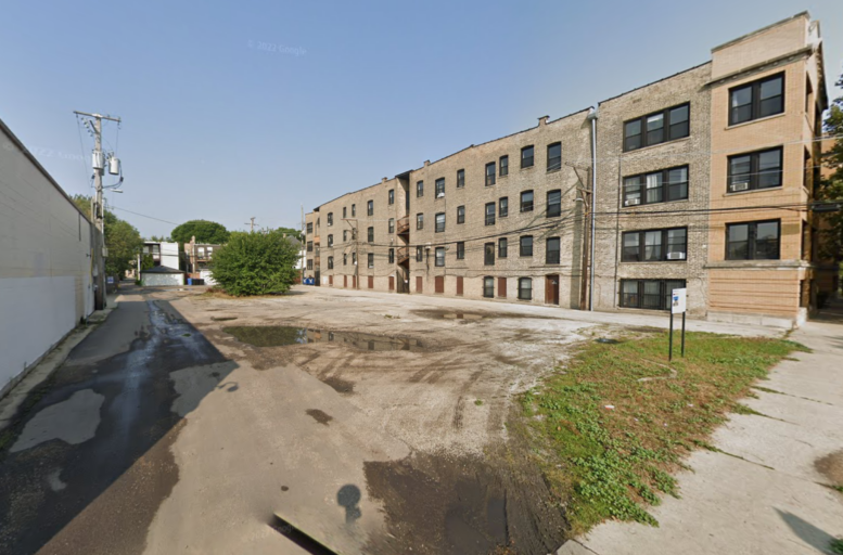 Site of 2414 N Sawyer Avenue, via Google Maps